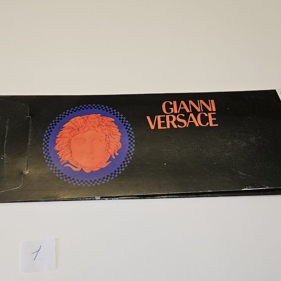 Vintage Gianni Versace Silk Tie new without tags - Picture 3 of 16